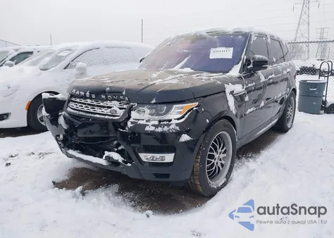 2016 Land Rover Range Rover Sport 3.0L V6 Supercharged Hse из США, поврежденный, VIN SALWR2VF1GA650820